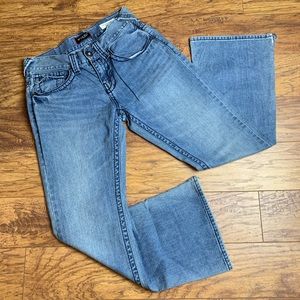 GUESS relaxed boot rancho fit denim jeans sz 30x30